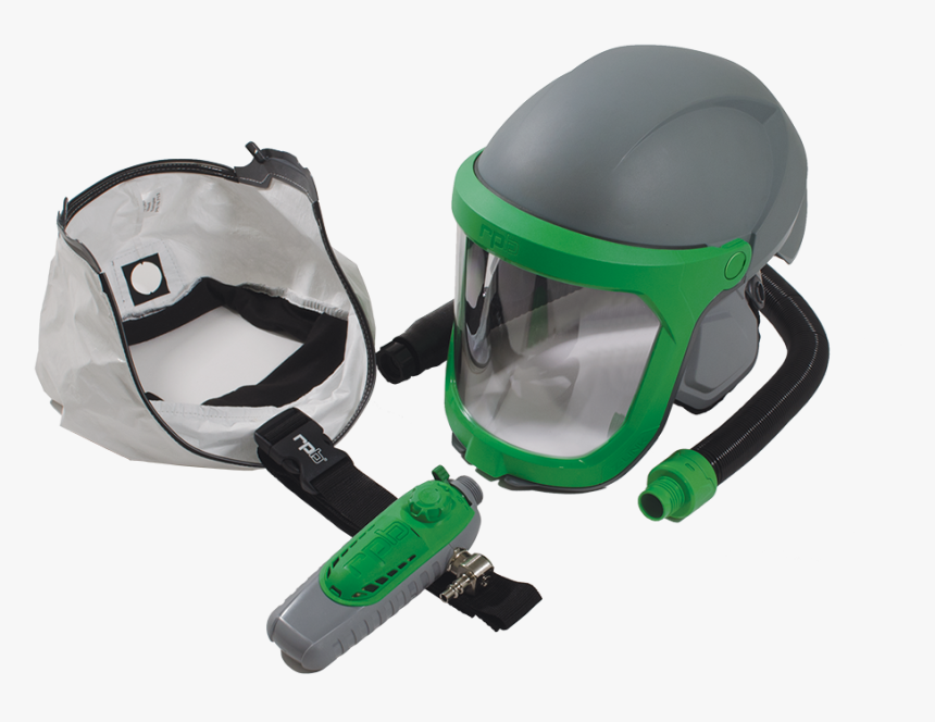Rpb Z Link Multi Purpose Respirator - Air Fed Sandblasting Helmet, HD Png Download