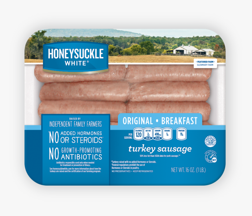 Honeysuckle Turkey Sausage, HD Png Download