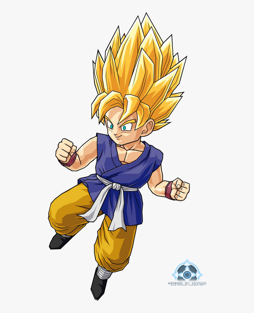 Kid Goku Ssj, HD Png Download