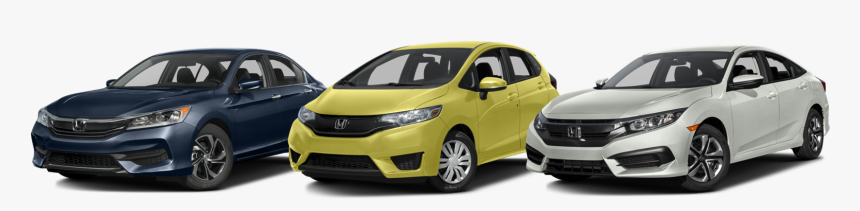 Honda Sedan Hatchback Lineup - Honda Fit, HD Png Download
