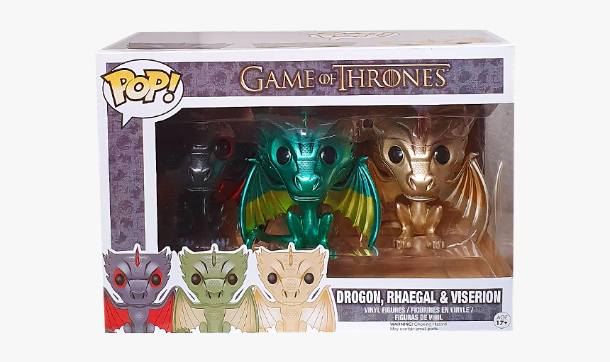 Game Of Thrones 3 Pack Dragons, HD Png Download