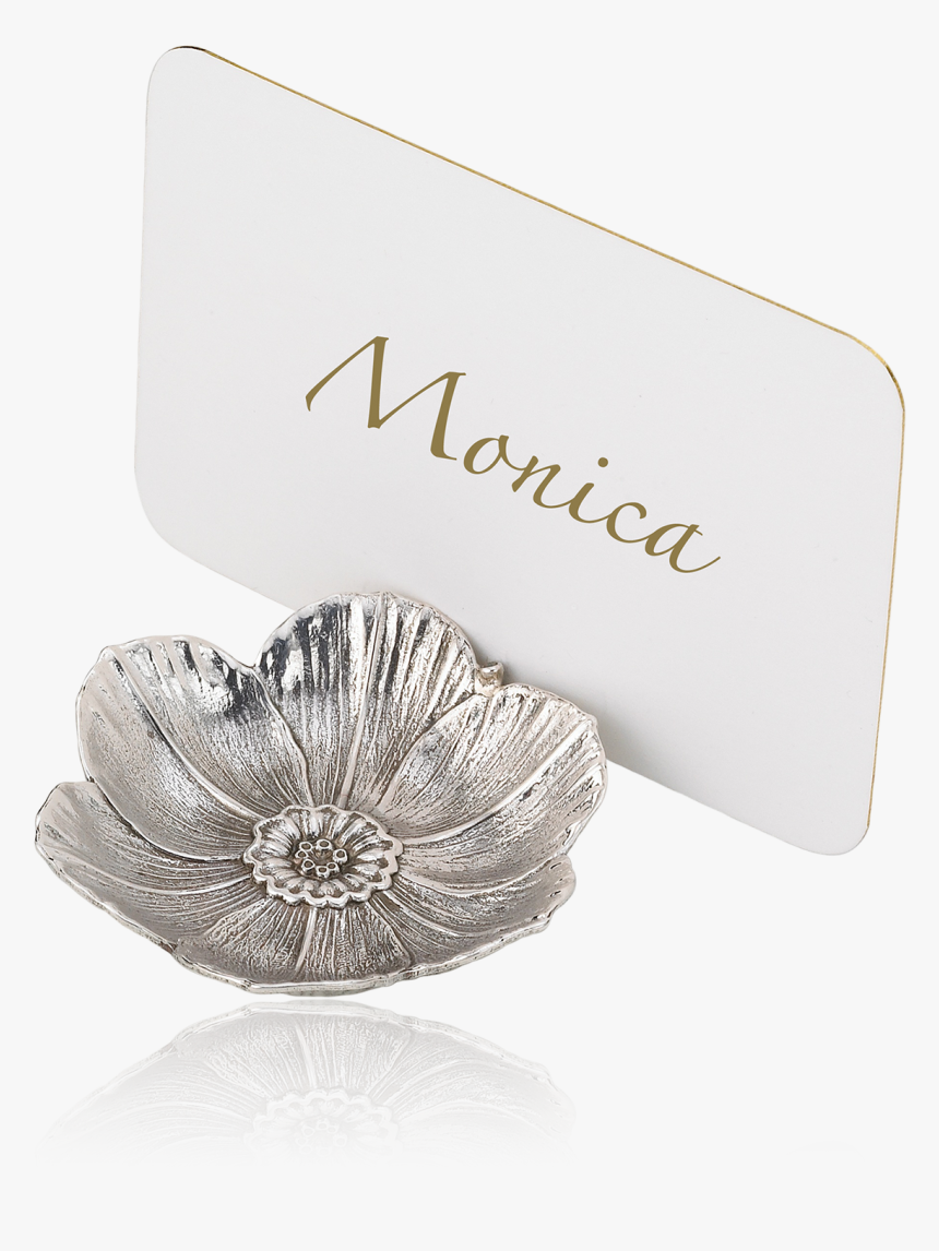 Place Marker Narcissus - Silver, HD Png Download
