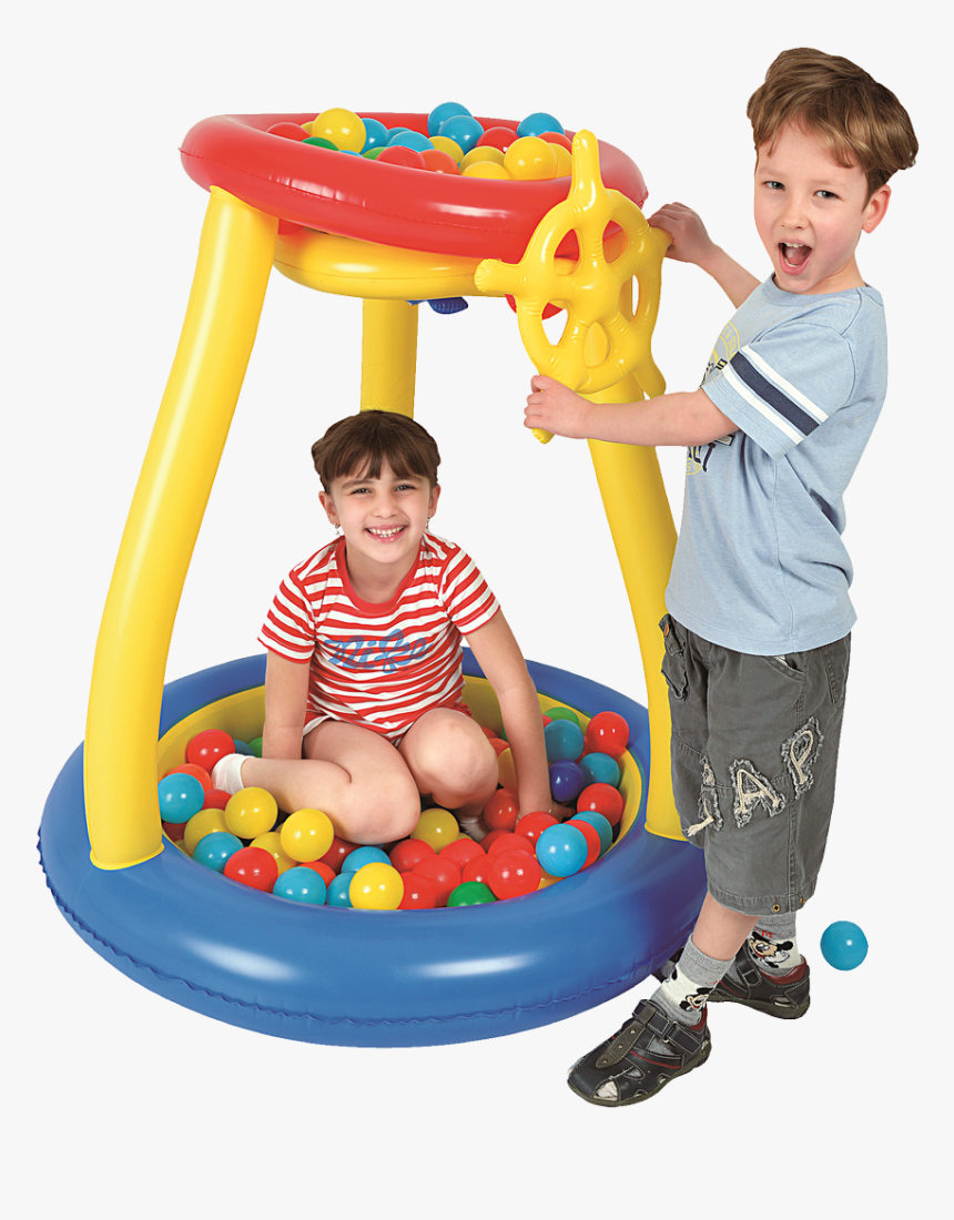 Children Play In A Pool Of Balls, HD Png Download