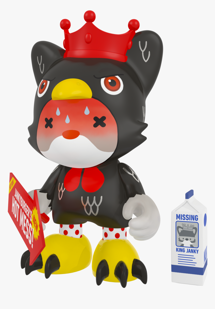 King Janky The - King Janky The 5.5 “general Janky’s Hot ‘n Sweaty Wings”, HD Png Download