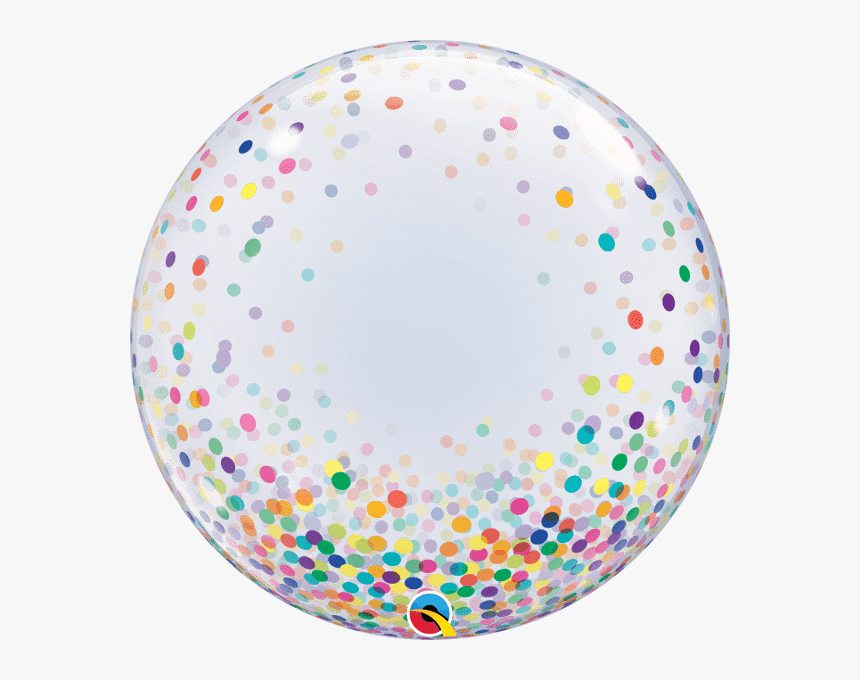 Deco Bubble Colorful Confetti Dots, HD Png Download