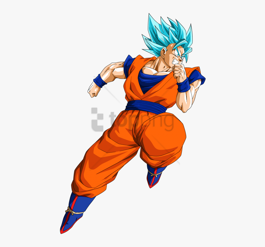 Free Png Goku Jumping Png Image With Transparent Background - Goku Fondo Transparente, Png Download