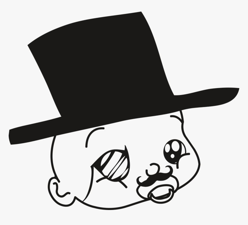 Fedora Drawing Extended - Vector Graphics, HD Png Download