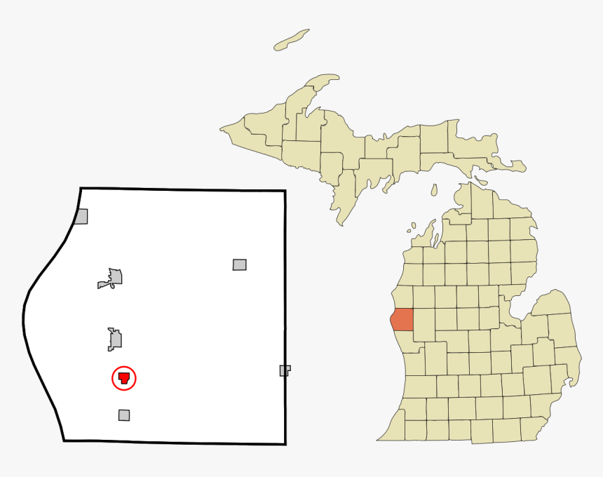 County Michigan, HD Png Download