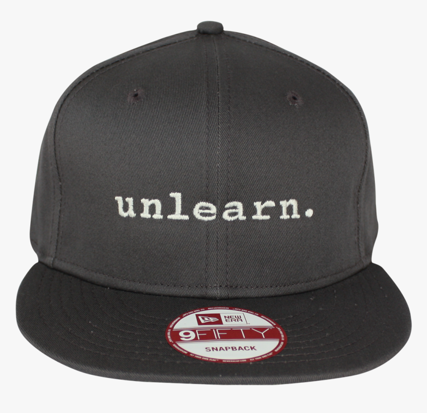 Unlearn Dark Grey New Era Snapback Hat V - Baseball Cap, HD Png Download