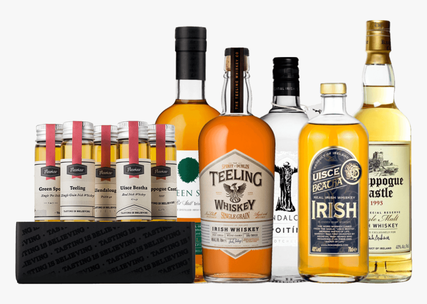 5 Leaf Shamrock - Irish Whiskey Tasting Set, HD Png Download