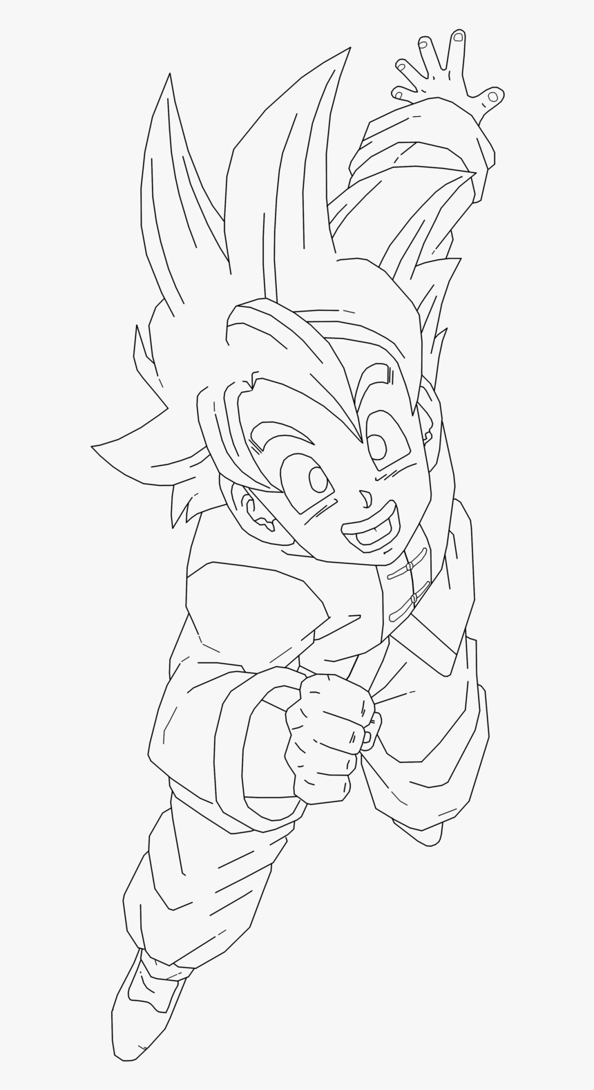 Drawing Teen - Line Art, HD Png Download