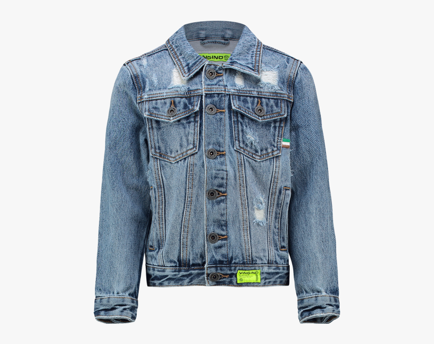 Denim Jacket Frederico - Jean Jacket, HD Png Download