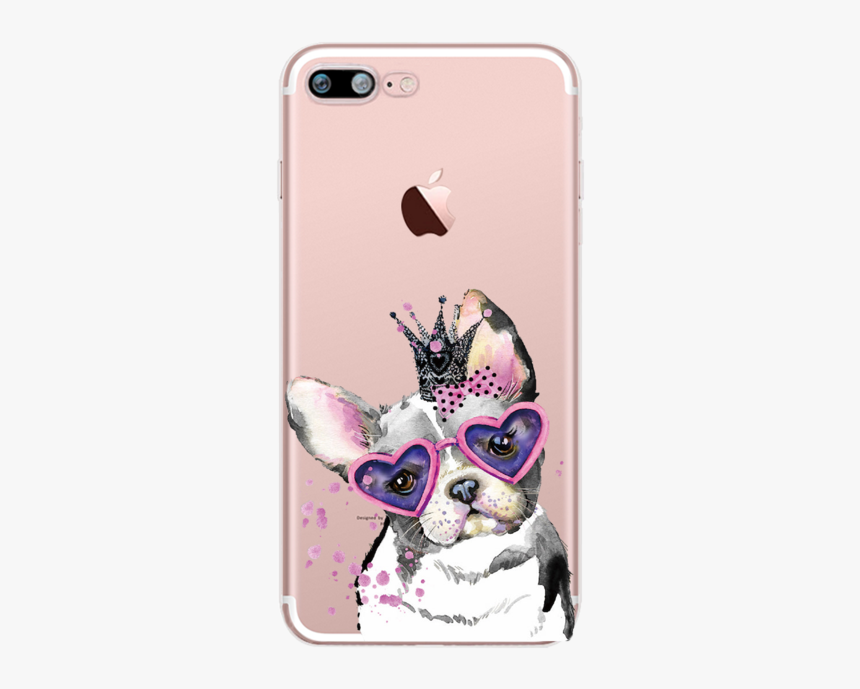 Watercolor French Bulldog Png, Transparent Png
