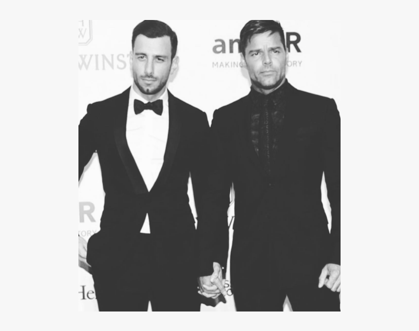 Ricky Martin E Seu Namorado, HD Png Download