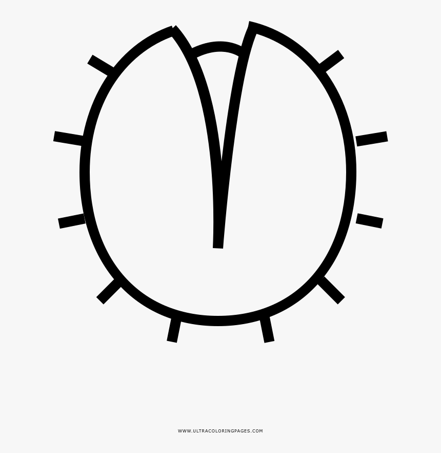 Chestnut Coloring Page - Vsco Girl Outline, HD Png Download