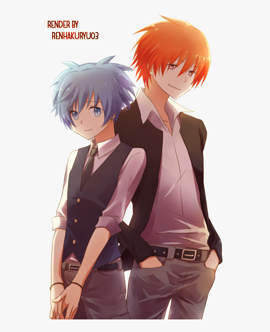 Assassination Classroom Render By Renhakuryu03-d701skh - Assassination Classroom Yandere Nagisa, HD Png Download