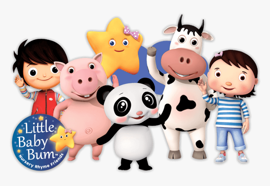 Cow Clipart Bum - Little Baby Bum Clipart, HD Png Download