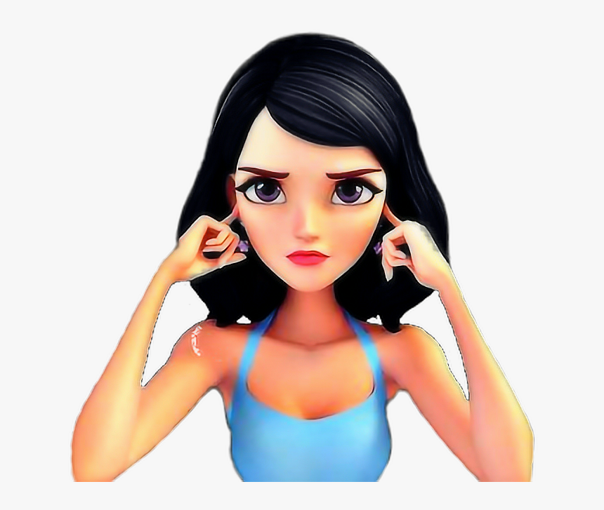 #person #persona #mujer #woman #doll #muñeca #face - Girl Face 2d Turnaround, HD Png Download