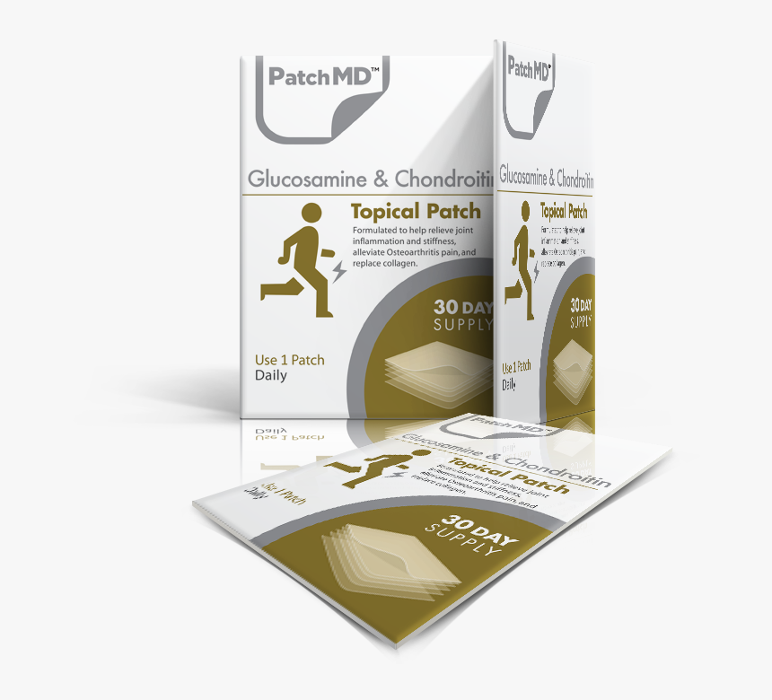 Glucosamine & Chondroitin Topical Patch 2 Pack - Patch Md Multivitamin Plus, HD Png Download