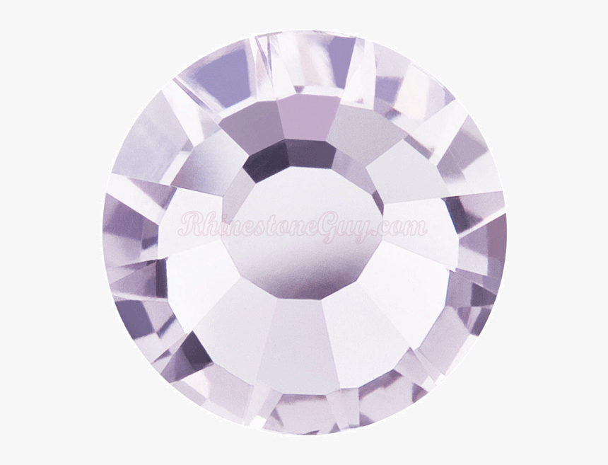 Preciosa Flat Back Viva 12 Rhinestones -pale Lilac - Crystal, HD Png Download
