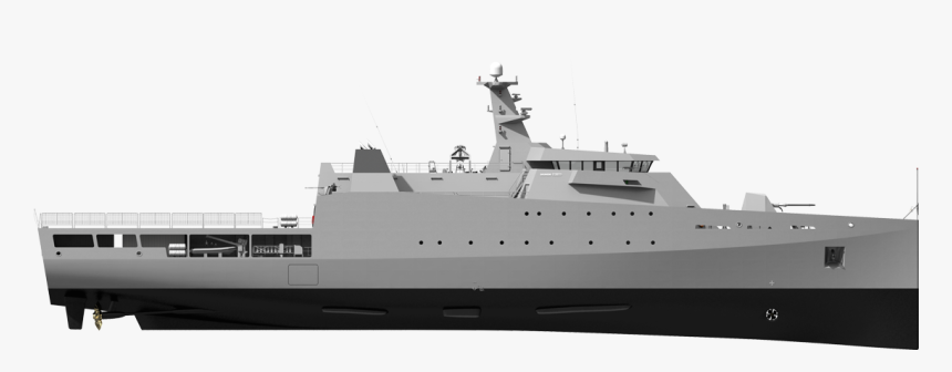 Boat On The River - Patrol Vessel Damen, HD Png Download