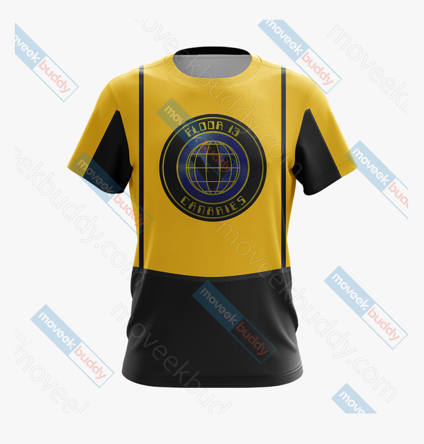 Floor 13 Canaries Unisex 3d T-shirt - Active Shirt, HD Png Download