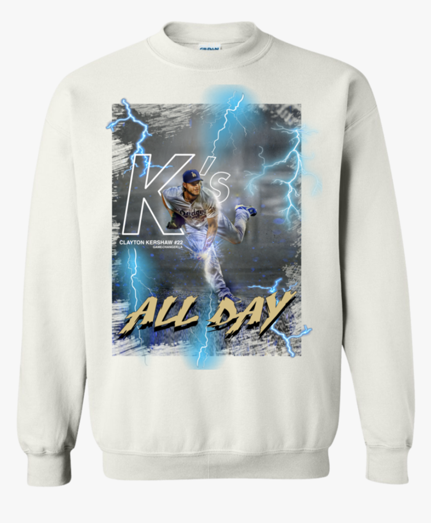 K S All Day Kershaw Crew - Sweater, HD Png Download