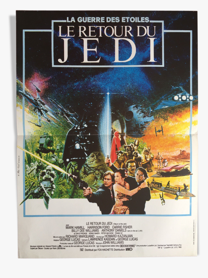 Movie Poster The Return Of The Jedi, HD Png Download