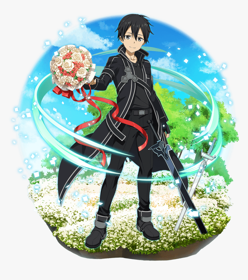 Sword Art Online Memory Defrag Kirito Wedding Anniversary, HD Png Download