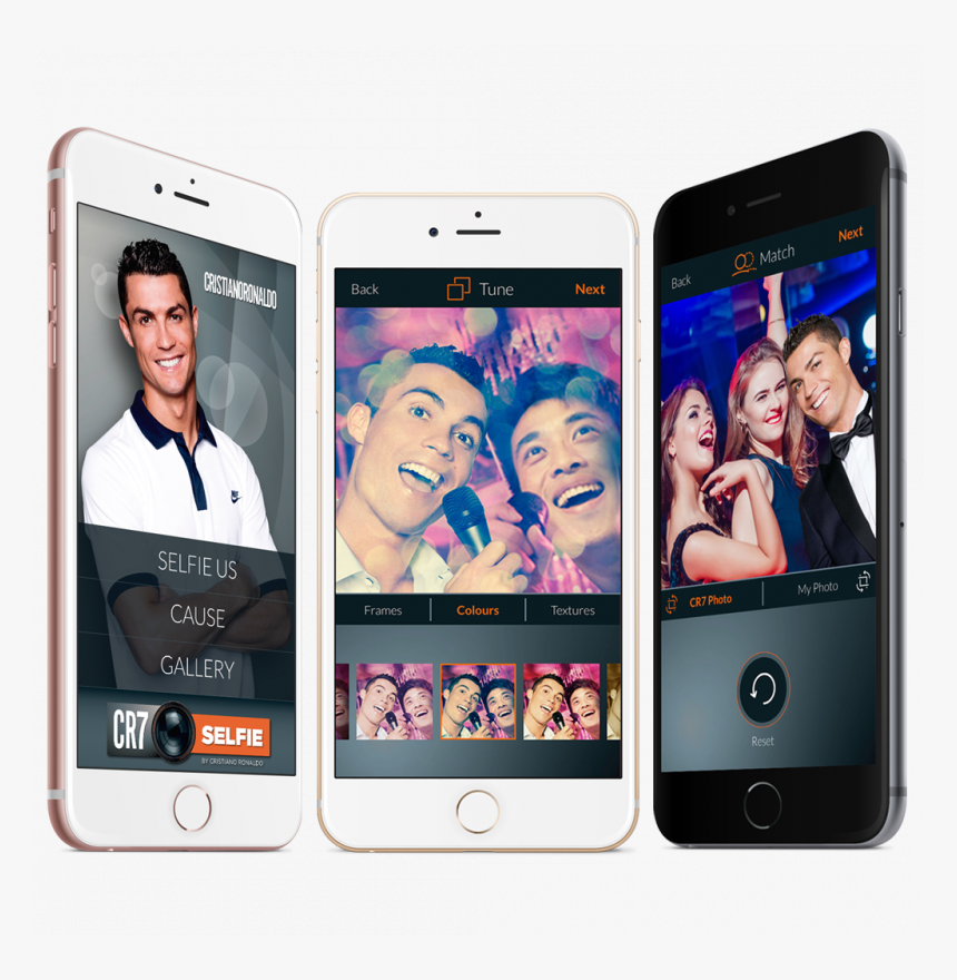 App Cr7 Selfie, HD Png Download