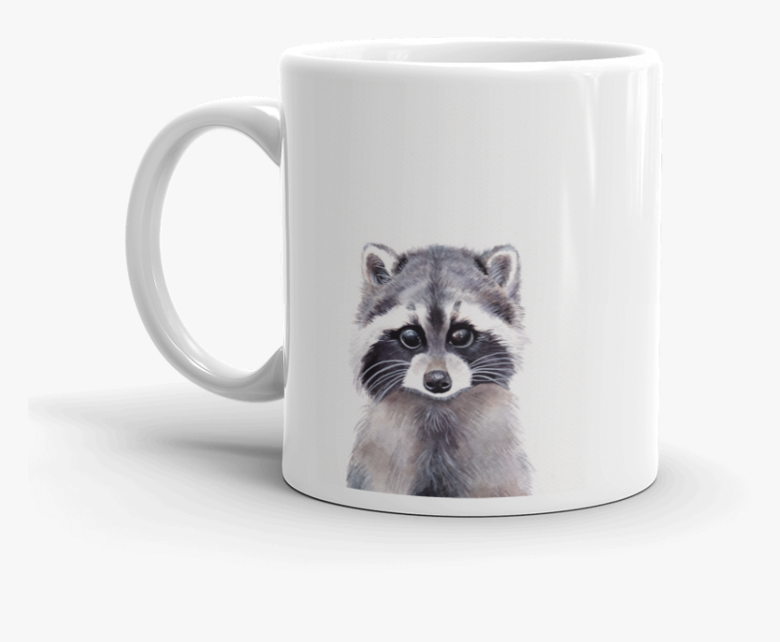 Coon Mockup Handle On Left 11oz - Mug, HD Png Download