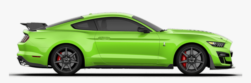 2020 Lime Green Mustang, HD Png Download