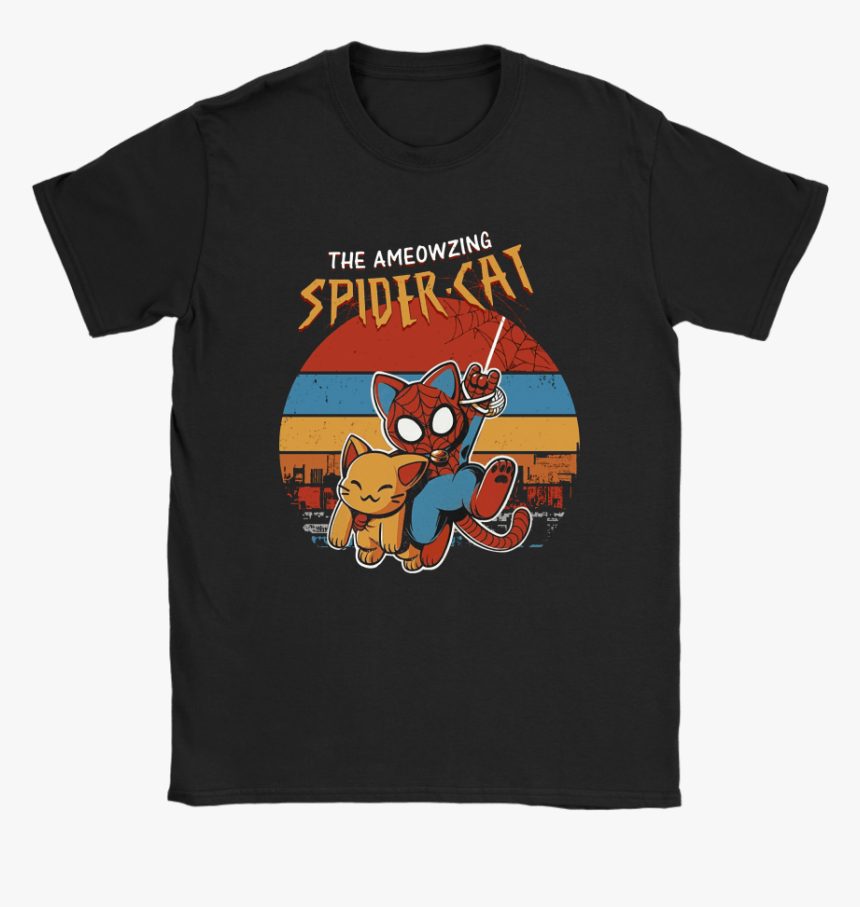 The Ameowzing Spider-cat Amazing Spiderman Cat Shirts - Hot Wheels Birthday Shirt Designs, HD Png Download