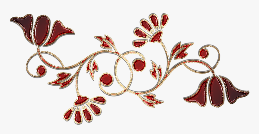 Gold,golden Pictures, Free Photos, Free Images, Royalty - Floral Design Black And White, HD Png Download