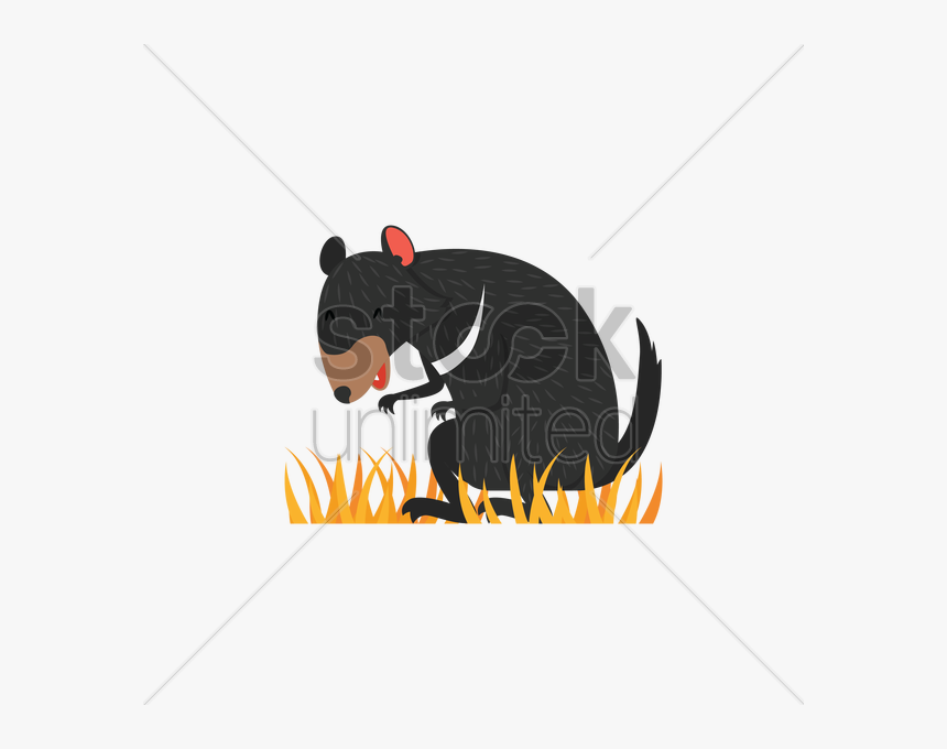 Tasmanian Devil Clipart Cookie - Illustration, HD Png Download