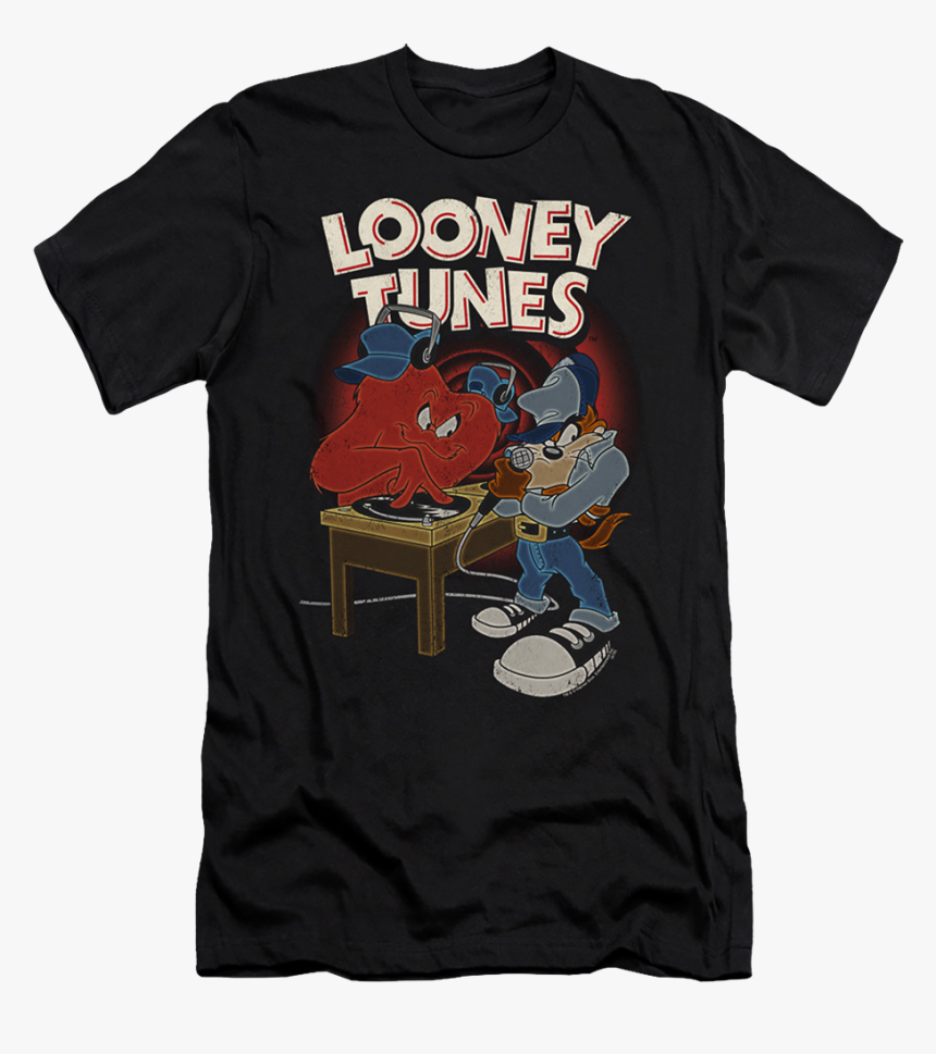 Dj Gossamer And Mc Taz Looney Tunes T-shirt - T-shirt, HD Png Download