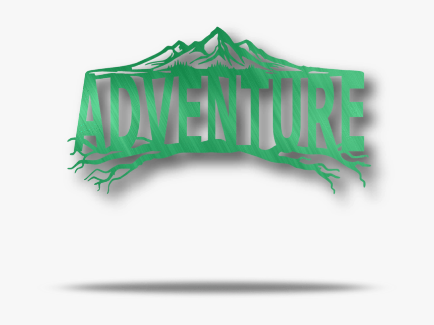 Mountain Root Adventure Metal Wall Art - Illustration, HD Png Download