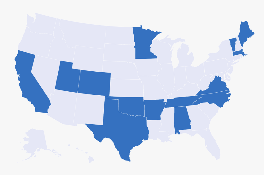 Super Tuesday States 2020, HD Png Download