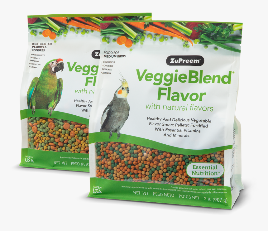 Veggieblend Duo Side By Side - Cockatiel, HD Png Download