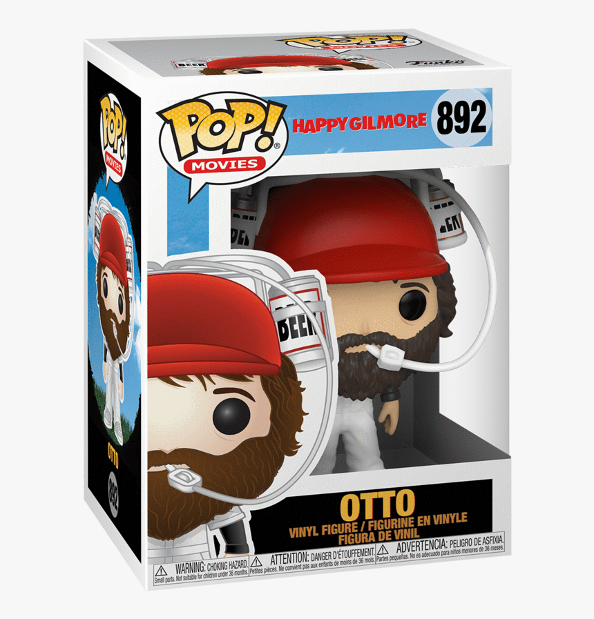 Otto Pop Vinyl Figure - Happy Gilmore Pop Vinyl, HD Png Download