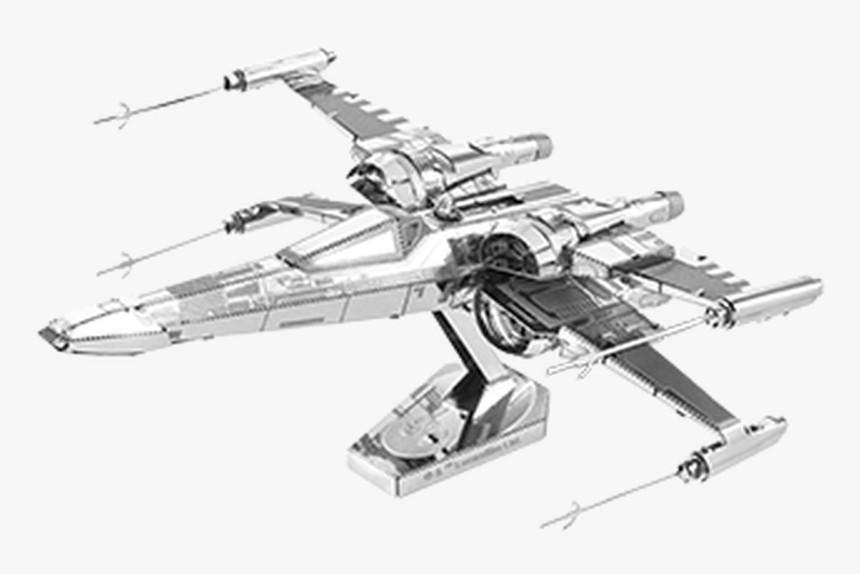 X Wing Fighter Metal Model, HD Png Download