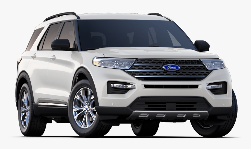 Transparent Ford Explorer Png - Oxford White And Star White Ford Explorer, Png Download