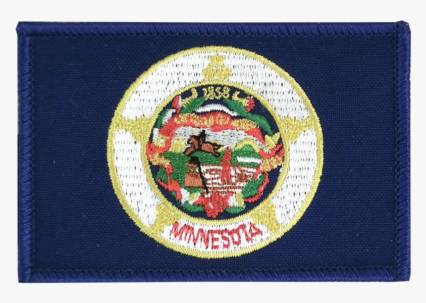 Minnesota Flag Patch - Emblem, HD Png Download
