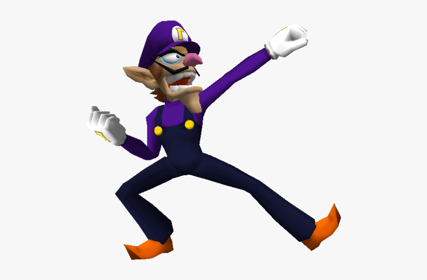 Mario Kart Transparent Waluigi, HD Png Download