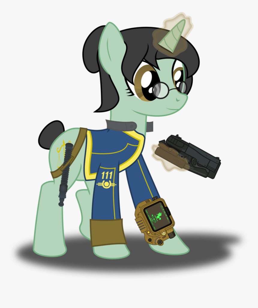 Clip Art Pistol Gun Holsters Fallout - Cartoon, HD Png Download