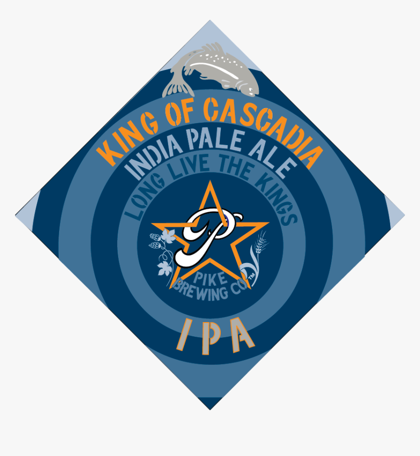 Pike King Of Cascadia Ipa Logo - Fliptop, HD Png Download