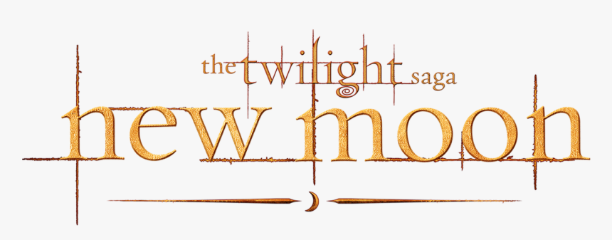 Twilight New Moon Logo, HD Png Download
