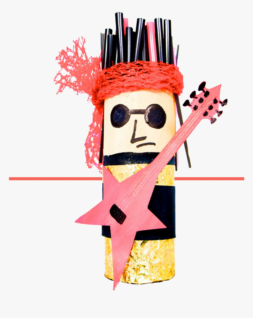 Rock Star Toilet Paper Roll Clipart , Png Download - Rockstar Toilet Paper Roll, Transparent Png