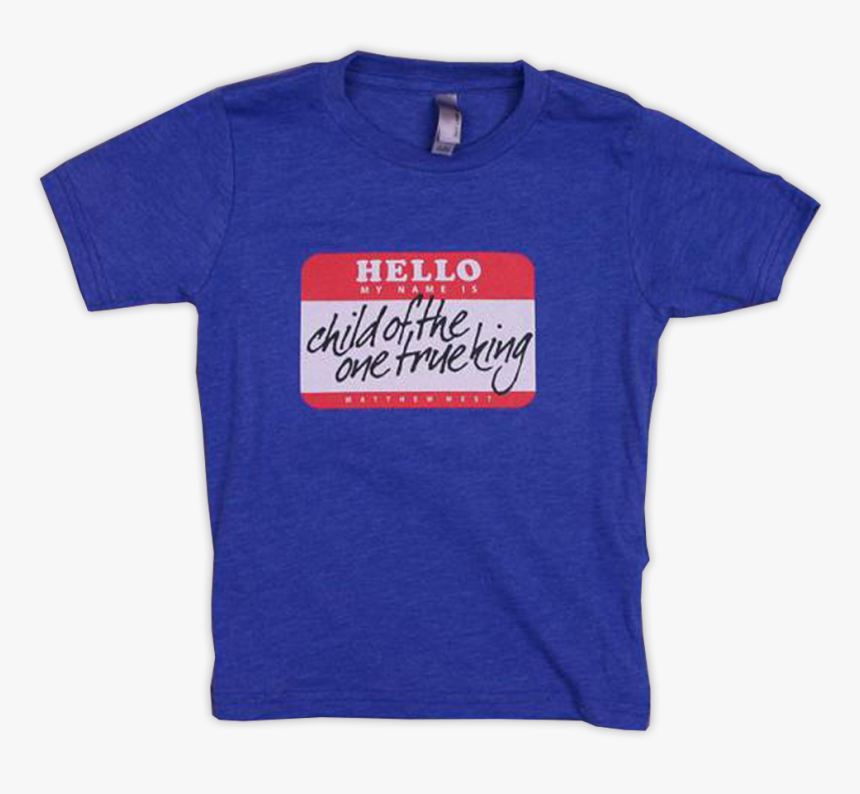 Hello My Name Is Kids Tee - Active Shirt, HD Png Download