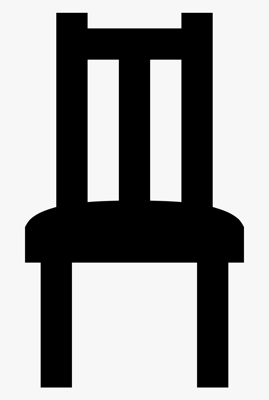 A Front Profile View Of A Chair, HD Png Download